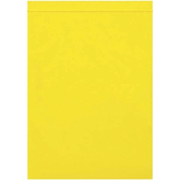 Value Collection - 9 x 12", 2 mil Reclosable Polybags - Yellow - Eagle Tool & Supply