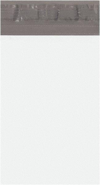 Value Collection - 9" Long x 6" Wide Peel-Off Self-Seal Courier Envelope - White - Eagle Tool & Supply
