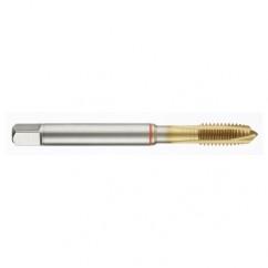 42377 2B 4-Flute PM Cobalt Red Ring Spiral Point Plug Tap-TiN - Eagle Tool & Supply