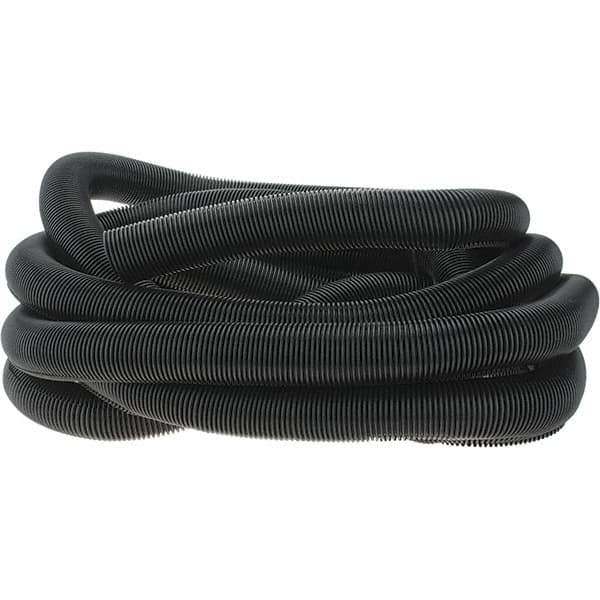 Value Collection - 1-7/8" ID, Black Polypropylene Wrap Cable Sleeve - 25' Coil Length, -40 to 176°F - Eagle Tool & Supply