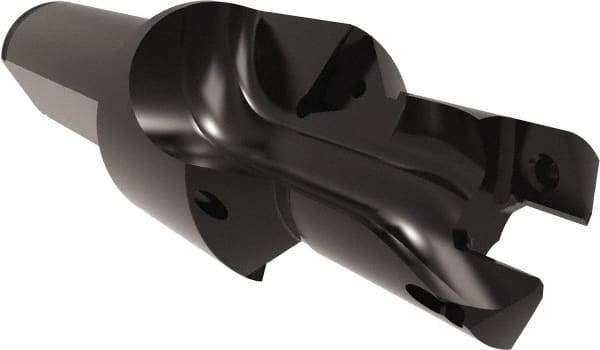 Allied Machine and Engineering - 16 to 17mm Diam, Straight Shank, 19.05mm Body Shank Diam, Combo Chamfer and Countersink Drill - TCMT 110204 Insert, 102.39mm OAL - Eagle Tool & Supply