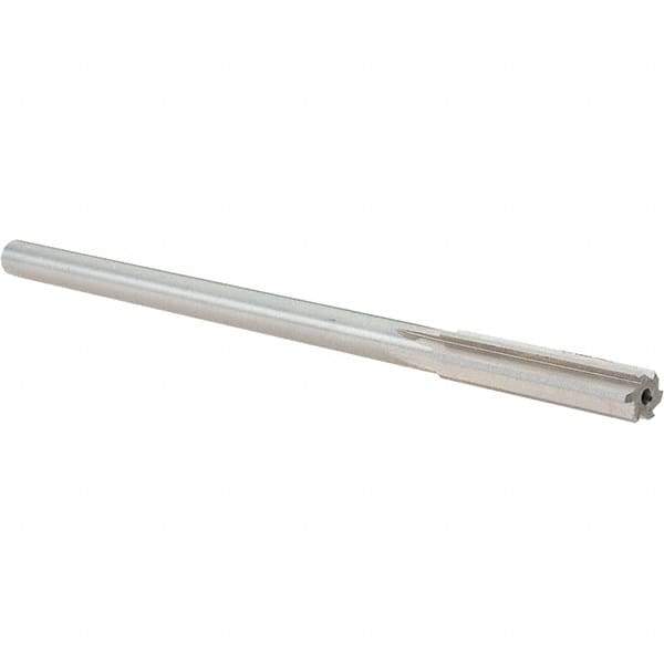 Alvord Polk - 0.32" Cobalt 6 Flute Chucking Reamer - Straight Flute, Straight Shank - Eagle Tool & Supply