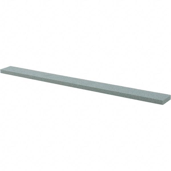 Tru-Maxx - 220 Grit Silicon Carbide Rectangular Polishing Stone - Very Fine Grade, 1/2" Wide x 6" Long x 1/8" Thick - Eagle Tool & Supply