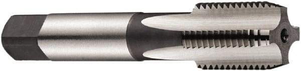 DORMER - 1/4-19 BSPP, 4 Flute, Bottoming & Plug, Bright Finish, High Speed Steel Tap Set - Right Hand Cut, 67mm OAL, 6H Class of Fit, Series E547 - Eagle Tool & Supply