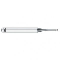 3mm Dia. - 70mm OAL - Solid Carbide - Rib Processing Ball Nose HP End Mill-2 FL - Eagle Tool & Supply