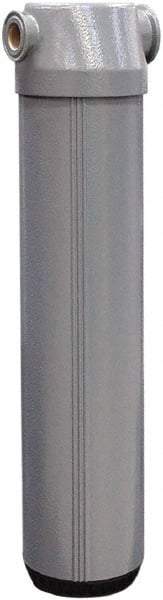 Alpha-Pure - 30 CFM at 100 psi Inlet, 34.5 CFM at 150 psi, 30 CFM at 100 psi Outlet, Desiccant Air Dryer - 1/2" Female NPT x 4.27" Long x 4.9" Wide x 28" High - Eagle Tool & Supply