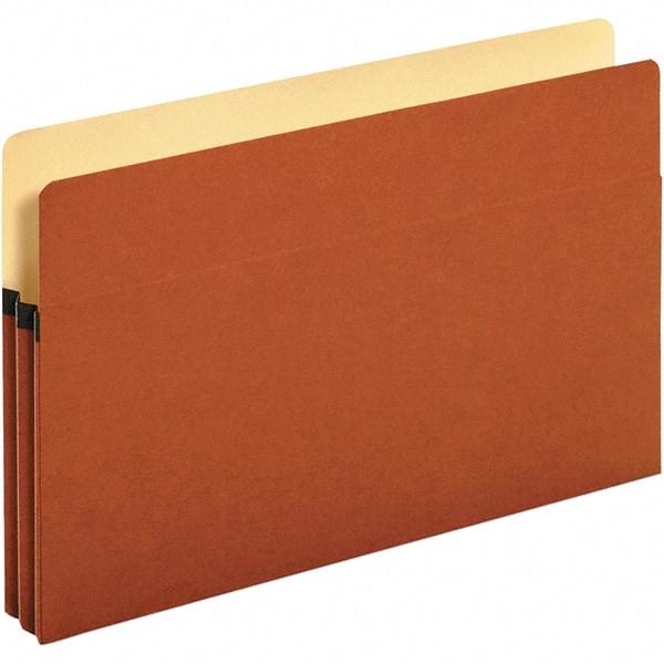 UNIVERSAL - 9-5/8 x 14-3/4", Legal, Redrope, Expansion Folders - Straight Tab Cut Location - Eagle Tool & Supply