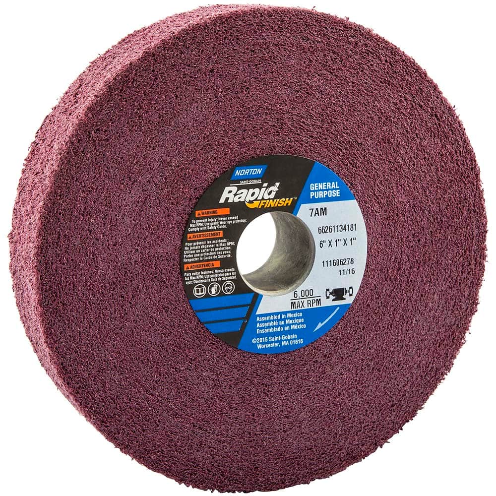 Norton - Deburring Wheels Wheel Type: Convolute Wheel Diameter (Inch): 6 - Eagle Tool & Supply