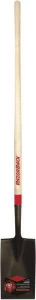 Razor-Back - Shovels, Spades, Diggers & Hoes Type: Spade Blade Type: Square - Eagle Tool & Supply