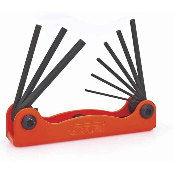 Allen - Hex Key Sets Tool Type: Hex Key Handle Type: Short Arm - Eagle Tool & Supply