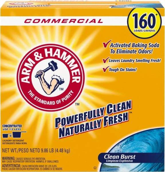 Arm & Hammer - 11.9 Lb Powder Laundry Detergent - Clean Burst Scent - Eagle Tool & Supply
