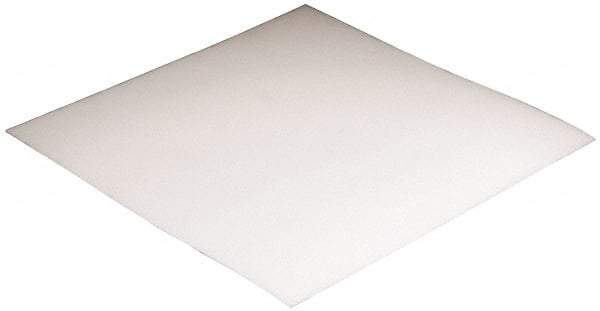 Value Collection - 3/16" Thick x 48" Wide x 8' Long, Polypropylene Sheet - Translucent White - Eagle Tool & Supply