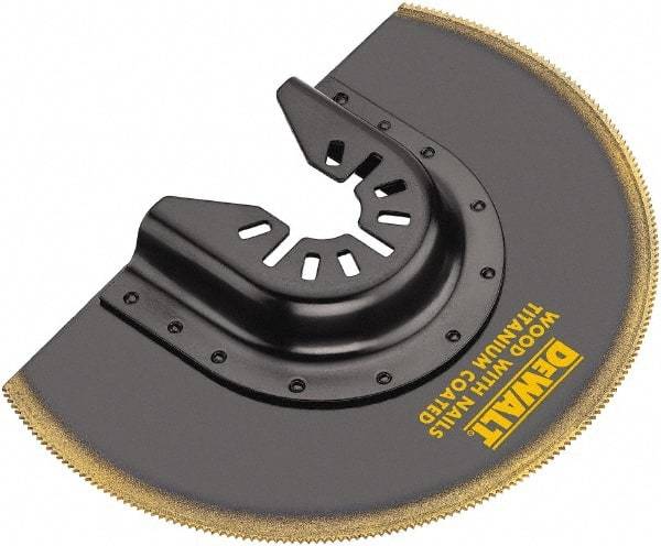 DeWALT - Titanium Head Rotary & Multi-Tool Flush Cutting Blade - Universal Fitment for Use on All Major Brands (No Adapter Required) - Eagle Tool & Supply