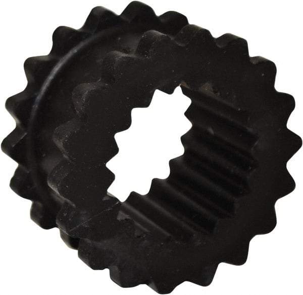 TB Wood's - 9 One Piece Solid Flexible Coupling Sleeve - 6" OD, 3" OAL, EPDM, Order 2 Hubs with Same OD & 1 Insert for Complete Coupling - Eagle Tool & Supply