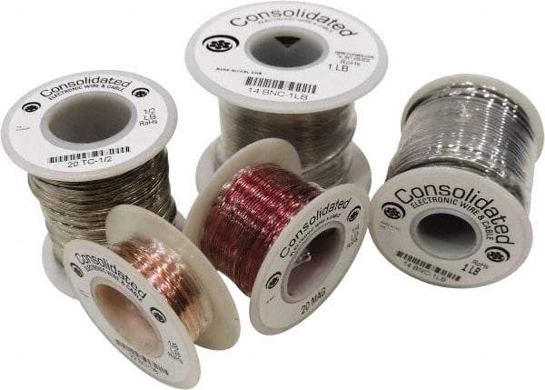 Value Collection - Nickel Wire Material: Nickel-Chromium Diameter (Decimal Inch): 0.0080 - Eagle Tool & Supply