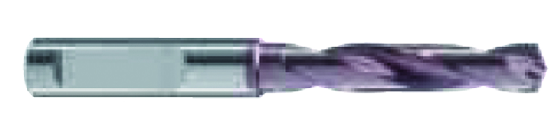 9/32 K Dia. - Carbide HP 3XD Drill-140° Point-Coolant-Firex-Notch Shank - Eagle Tool & Supply