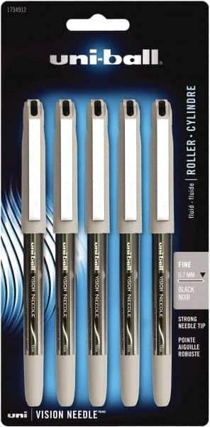 Uni-Ball - Roller Ball 0.7mm Stick Pen - Black - Eagle Tool & Supply