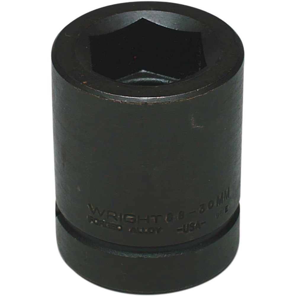 Wright Tool & Forge - Impact Sockets; Drive Size: 1 ; Size (mm): 80.0000 ; Type: Standard ; Style: Impact Socket ; Style: Impact Socket ; Style: Impact Socket - Exact Industrial Supply