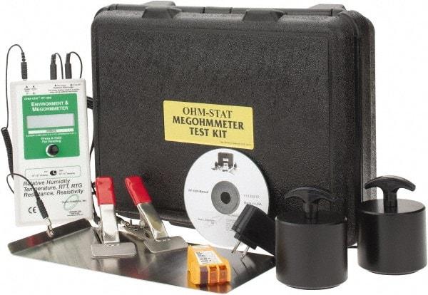 PRO-SAFE - Anti-Static Monitors & Testers Type: Test Kit for Static Control Surfaces Power Source: Plug-In - Eagle Tool & Supply