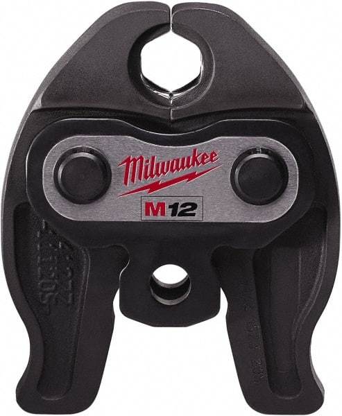 Milwaukee Tool - 1/2 to 1-1/4 Inch Jaw Range, Presser Replacement Jaw - For Use with M12 FORCE LOGIC Press Tool - Eagle Tool & Supply
