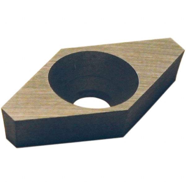 Tool-Flo - Trapezoid Threading Shim Seat for Indexables - Carbide, 0.187" Thick, TF Shim Style, Neutral Rake, Right Hand Cut - Eagle Tool & Supply