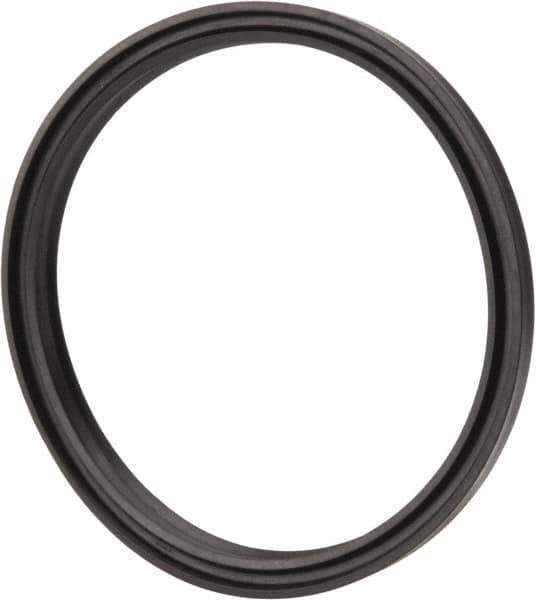 Value Collection - 4" Inside Diam x 4-1/2" Outside Diam 8600 Type Wiper - 0.351" High, Nitrile - Eagle Tool & Supply