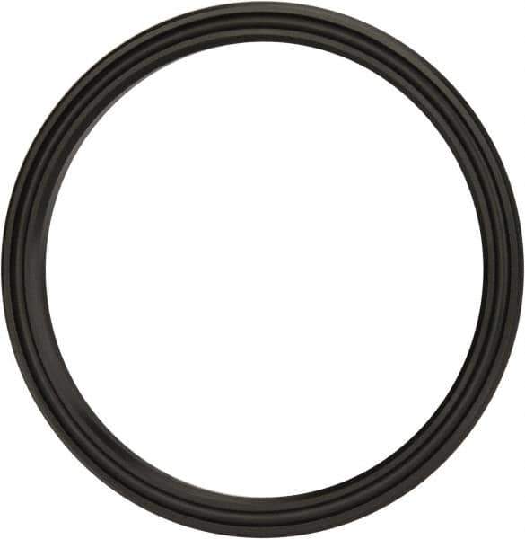 Value Collection - 3-3/4" Inside Diam x 4-1/4" Outside Diam Lip Seal Type B - 3/8" High, Polyurethane - Eagle Tool & Supply
