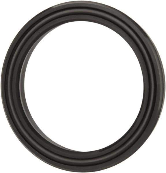 Value Collection - 3" Inside Diam x 3-1/4" Outside Diam Lip Seal Type B - 1/2" High, Polyurethane - Eagle Tool & Supply