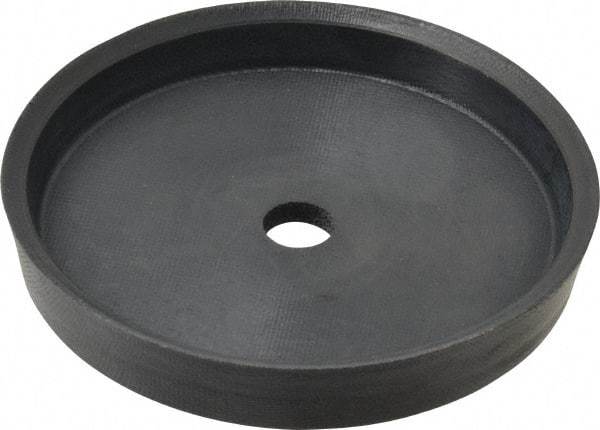 Value Collection - 1/2" Inside Diam x 4" Outside Diam Fab/Buna U-Cup - 5/8" High, Nitrile & Cotton - Eagle Tool & Supply