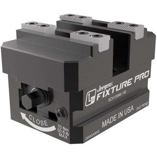 75 mm Jaw Width × 12-85 mm Jaw Opening Capacity, Fixture-Pro 75mm Self-Centering Vise
