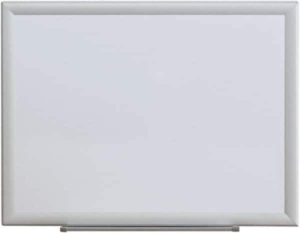 UNIVERSAL - 18" High x 24" Wide Erasable Melamine Marker Boards - Aluminum Frame, 25.8" Deep, Includes Mounting Kit - Eagle Tool & Supply