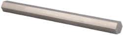 Value Collection - 7/8 Inch Width Across Flats, 304 Stainless Steel Hexagon Bar - 36 Inch Long - Eagle Tool & Supply
