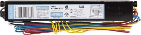 Philips Advance - 3 or 4 Lamp, 120-277 Volt, 0.45 to 0.94 Amp, 0 to 39, 40 to 79 Watt, Instant Start, Electronic, Nondimmable Fluorescent Ballast - 0.88, 0.91, 0.93, 0.97, 1.00, 1.01, 1.03 Ballast Factor, T8 Lamp - Eagle Tool & Supply