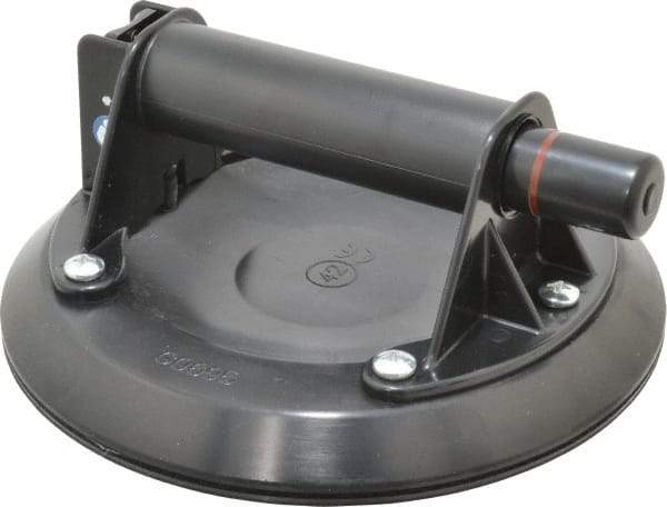 Woods Power-Grip - 125 Lb. Capacity Industrial Pump Vacuum Cup - ABS Handle and 8 Inch Diameter - Eagle Tool & Supply