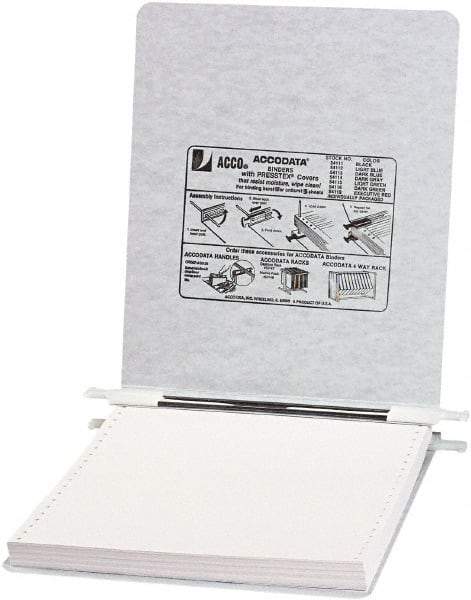 ACCO - 6", Letter Size, Dark Gray, Hanging Data Binders - Eagle Tool & Supply