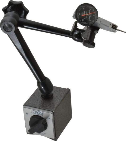 TESA Brown & Sharpe - 0.0005" Graduation, 0-15-0 Dial Reading, Indicator & Base Kit - 0.0005 Inch Graduation, Includes Standard Magnetic Base, Test Indicator - Eagle Tool & Supply
