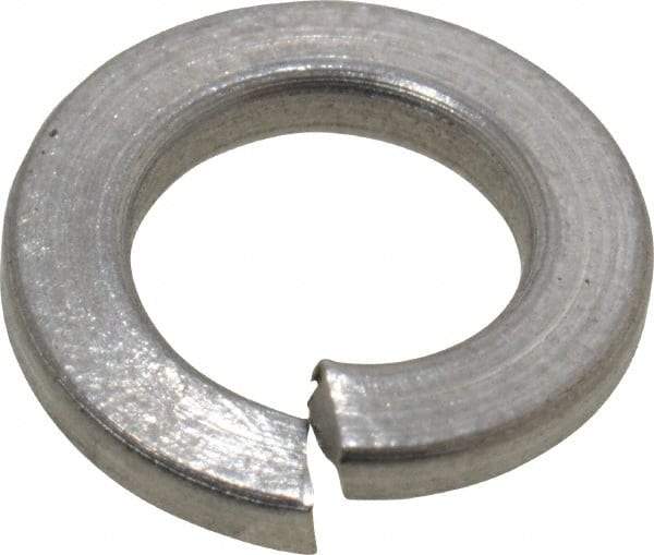 Value Collection - M5, 5.1mm ID, 1.2mm Thick Split Lock Washer - 18-8 Austenitic Grade A2 Stainless Steel, 5.1mm Min ID, 5.4mm Max ID, 9.2mm Max OD - Eagle Tool & Supply