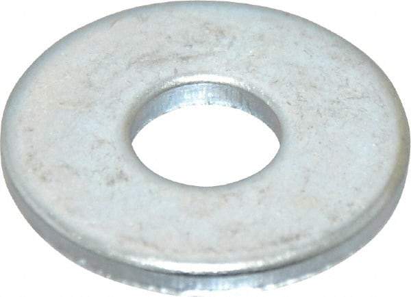 Value Collection - M8 Screw, Steel Fender Flat Washer - 8.4mm ID x 24mm OD, 2mm Thick, Zinc-Plated Finish - Eagle Tool & Supply