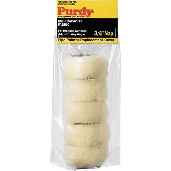 Bestt-Liebco - 3/4" Nap, 7" Wide Pipe Painter Roller - Semi-Smooth Texture, Polyester - Eagle Tool & Supply