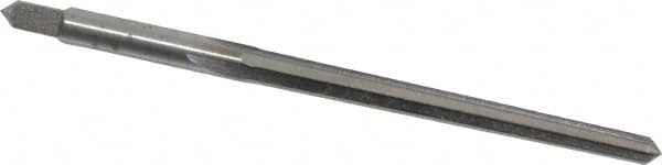 Alvord Polk - #2/0 Pin, 0.1462" Diam, 0.1137" Small End, 0.1562" Diam Straight Shank, 1-9/16" Flute, Taper Pin Reamer - Eagle Tool & Supply