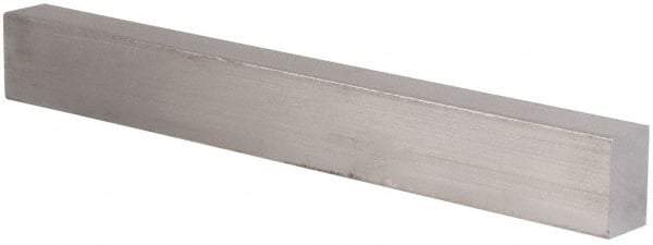 Value Collection - 72 Inch Long x 5/8 Inch Wide x 1/2 Inch Thick, Alloy 2024, Aluminum Rectangular Bar - +/- 0.002 Inch Wide Tolerance, +/- 0.002 Inch Thickness Tolerance, Aluminum - Eagle Tool & Supply