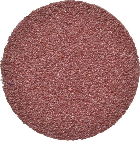 3M - 1" Disc Diam, 120 Grit, Aluminum Oxide Quick Change Disc - Type R Attaching System, Coated, Brown, Fine Grade, 30,000 RPM, 361F Series - Eagle Tool & Supply