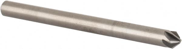 SGS - 1/8" Head Diam, 1/8" Shank Diam, 6 Flute 90° Solid Carbide Countersink - Eagle Tool & Supply