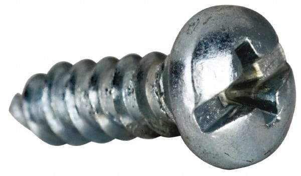 Value Collection - #4 Pan Head Torx Sheet Metal Screw - Steel, 3/8" Length Under Head, AISI 1016, ASME B18.6.3, ASME B18.6.4 & SAE J933, Grade 1016-1024, T10 Drive - Eagle Tool & Supply