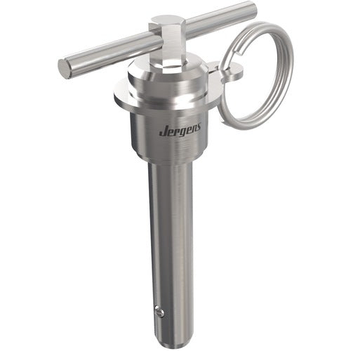 3/8″ Pin Diameter, 1-3/4″ Grip Length, Double Acting T-Handle Kwik-Lok Pin, Stainless Steel
