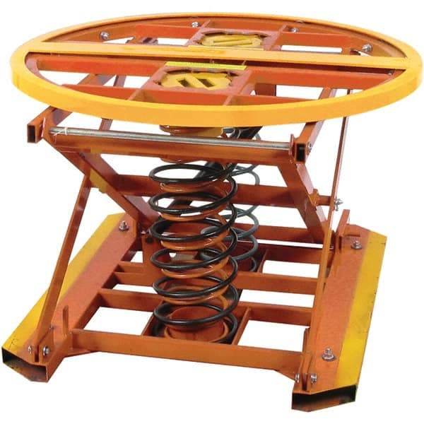Wesco Industrial Products - 4,500 Lb Capacity Steel Pallet Positioner - 40-3/4" High - Eagle Tool & Supply
