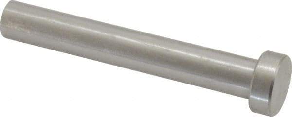 Gibraltar - 7/16" Pin Diam, 11/16" Head Diam x 1/4" Head Height, 3" OAL, Soft Core Pin - Steel, 2-3/4" Pin Length - Eagle Tool & Supply