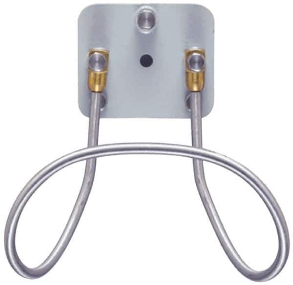 SuperKlean - Air & Water Hose Rack - Stainless Steel Bolts, Brass End Fittings & Aluminum Plate - Eagle Tool & Supply