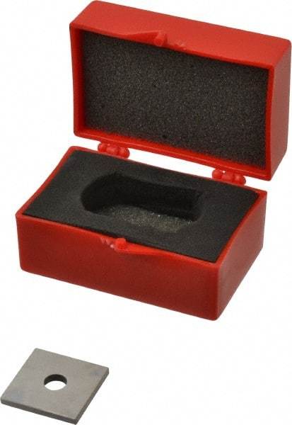 Value Collection - 0.1009" Square Steel Gage Block - Accuracy Grade 0, Includes NIST Traceability Certification - Eagle Tool & Supply