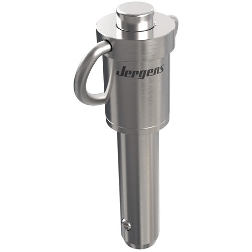 5/16″ Pin Diameter, 1-1/2″ Grip Length, Marine Hitch Ring Handle Kwik-Lok Pin, Stainless Steel